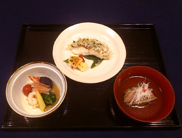 第4回日本料理コンペティション　近畿中国四国地区予選大会　優勝作品