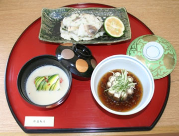 第4回日本料理コンペティション　九州・沖縄地区予選大会　3位作品