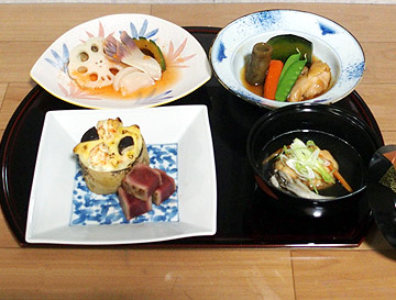 第5回日本料理コンペティション　北海道地区予選大会　2位作品