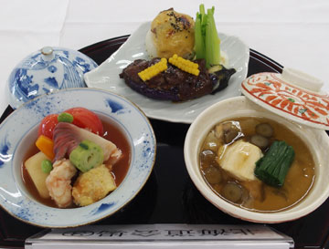 第6回日本料理コンペティション　北海道会場予選大会　3位作品