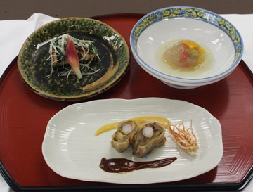 第6回日本料理コンペティション　福岡会場予選大会　2位作品