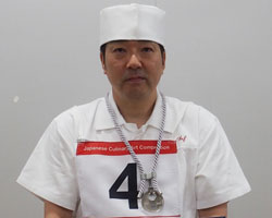 第6回日本料理コンペティション　福岡会場予選大会　2位　田端　伸匡　氏