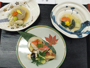 第6回日本料理コンペティション　静岡会場予選大会　2位作品